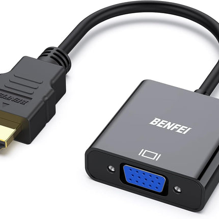 BENFEI HDMI to VGA, Gold-Plated Adapter (Male to Female) for Computer, Desktop,