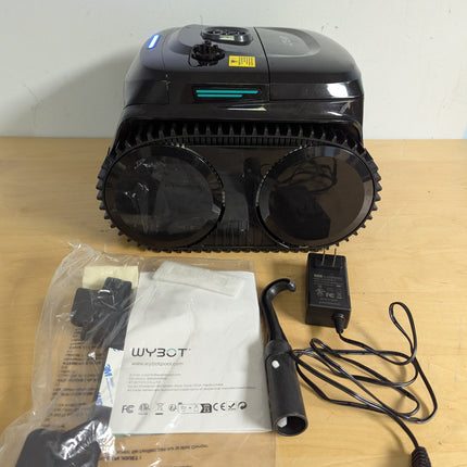 WYBOT C2 Cordless Robotic Pool Cleaner, App Control, 180 Min Runtime, Wall & Waterline Cleaning for Inground Pools