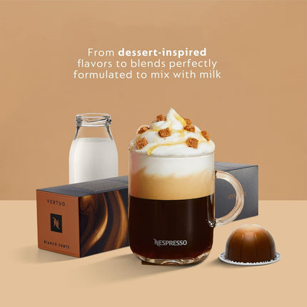 Nespresso Vertuo Pop+ Coffee and Espresso Machine by Breville - Dark Grey