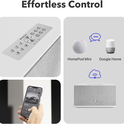 Audio Pro C10 MKII Wireless Speaker, WiiM Edition | High-Fidelity Sound, Multi-R