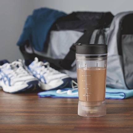Hamilton Beach Personal Blender with Leak-Proof Travel Lid, Stainless Steel Blad