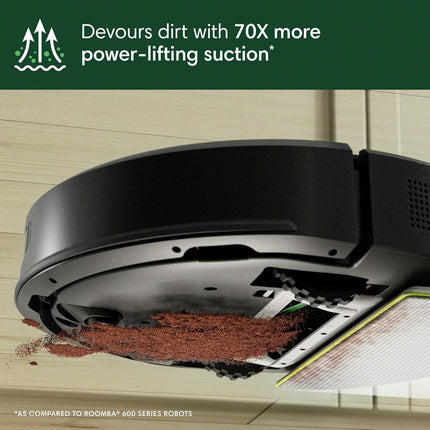 iRobot Roomba 104 Robot Vacuum & Mop - Self-Empties for 75 Days (Over 10 Weeks),