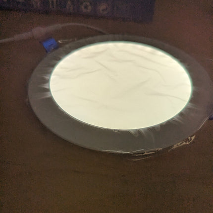 Ensenior 6Inch LED Recessed Slim Pot Light with Junction Box, 2700K/3000K/3500K/