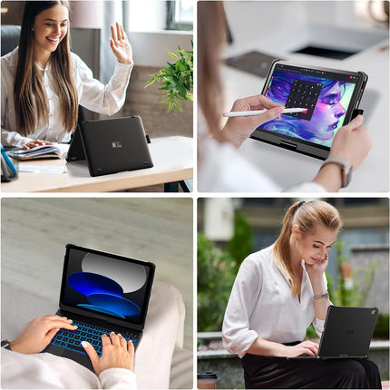 typecase Touch Keyboard Case for iPad 11th 10th Generation (11" 2025, A16 & 10.9
