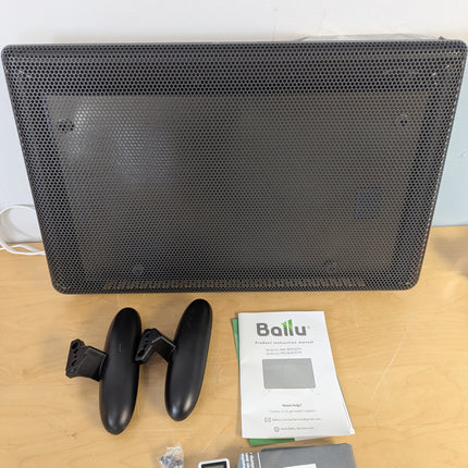 (Black) Ballu Mica Infrared Space Heater Indoor Use,Electric Panel Heater with L