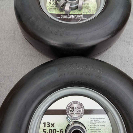 RONPOW 13x5.00-6 Flat Free Tire