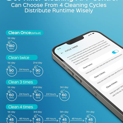 WYBOT C2 Cordless Robotic Pool Cleaner, App Control, 180 Min Runtime, Wall & Waterline Cleaning for Inground Pools