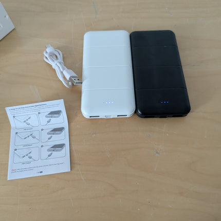 Portable-Charger-Power-Bank - 2 Pack 15000mAh Dual USB Power Bank Output 5V3.1A