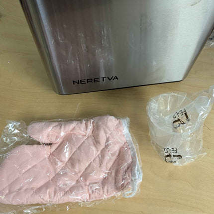 Neretva 20-IN-1 Bread Maker, Dual Heater 2LB Bread Machine Stainless Steel Bread