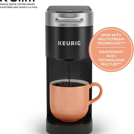 Keurig K-Slim Single Serve K-Cup Pod Coffee Maker with MultiStream Technology, 46 oz Reservoir & 3 Cup Sizes