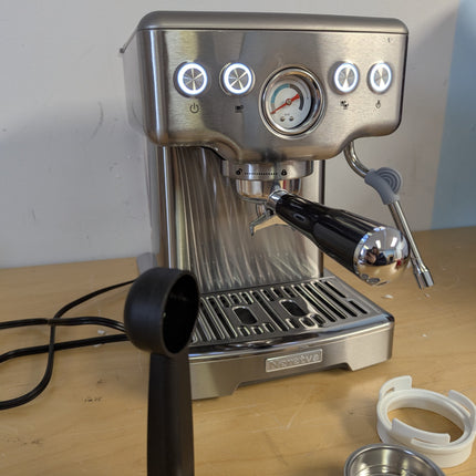 Neretva Espresso Machines, Professional 15 Bar Espresso Maker with Milk Frother,