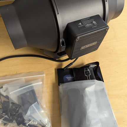 AC Infinity CLOUDLINE A4, Quiet 4” Inline Duct Fan with Speed Controller, EC Mot