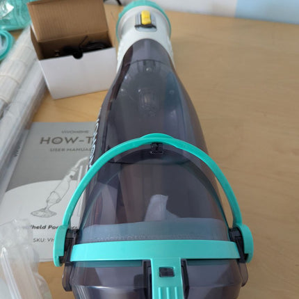 VIVOHOME Cordless Pool Vacuum with Telescopic & Extension Poles 9.12ft, 18.5 GPM