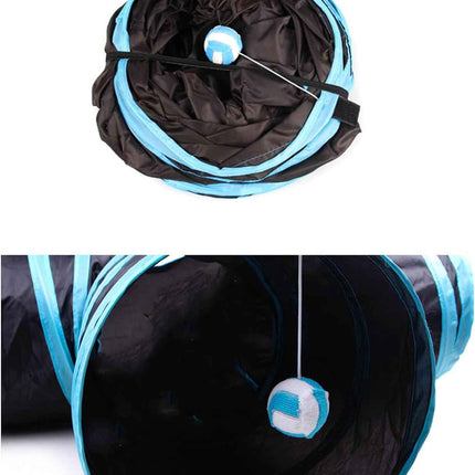 Cat Tunnels Indoors Cat Play Tunnel for Indoor Outdoor, Cat Tunnel Large Cat Toy