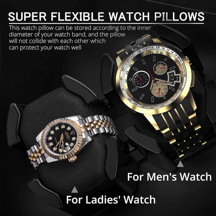 Watch Winder for Automatic Watches, Automatic Watch Winder with Wood Shell Piano