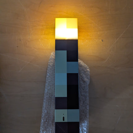 Light-up Wall Torch - USB Rechargeable Night Lamp - Torch Light with Wall Mount