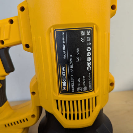 Cordless Leaf Blower Fit for Dewalt, 650 CFM Electric Leaf Blower, with Brushles