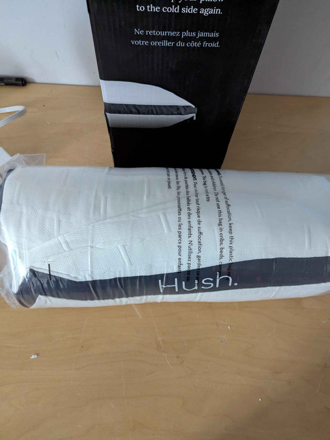 Hush Hybrid Cooling Pillow | Adjustable Loft Memory Foam + Vegan Down | Iced Bam