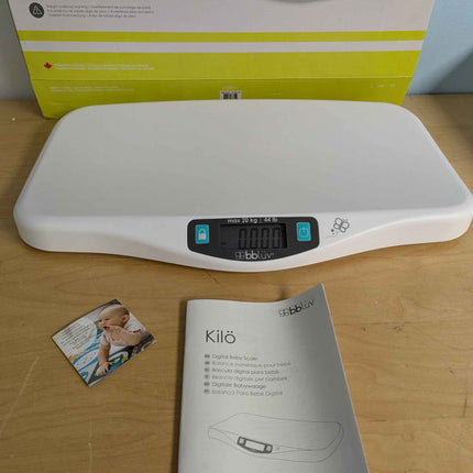 bblüv - Kilö - Smart and Precise Digital Baby Scale for Infants and Toddlers up