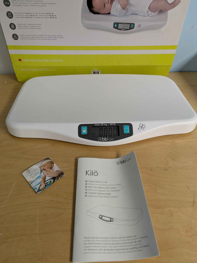 bblüv - Kilö - Smart and Precise Digital Baby Scale for Infants and Toddlers up