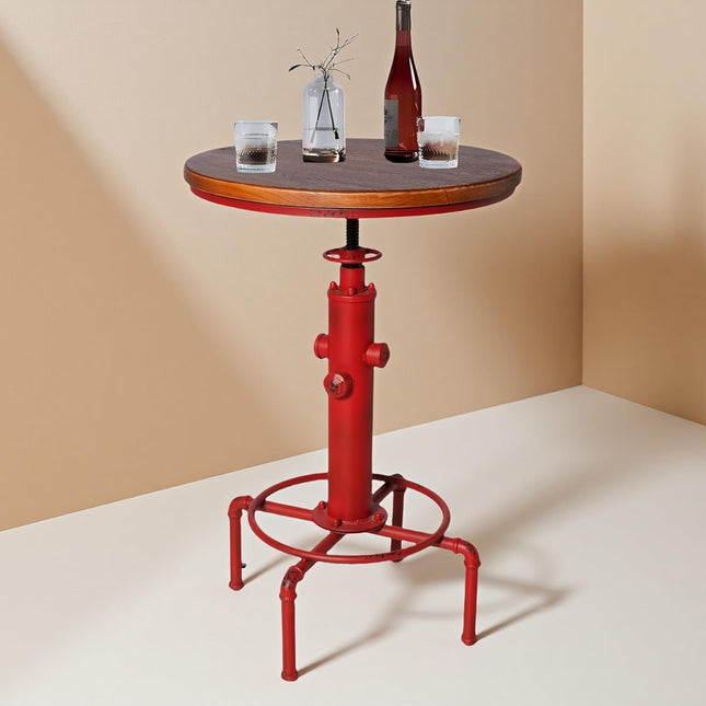American Antique Industrial Solid Wood Water Pipe Design Cafe Coffe Industrial B