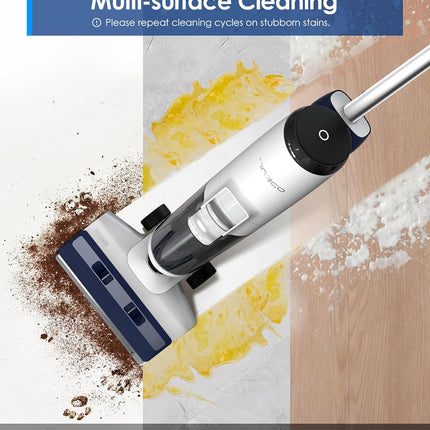 Tineco iFLOOR 5 Breeze Complete Wet Dry Vacuum Cordless Floor Washer, One-Step C