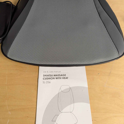 Snailax Back Massager with Heat, Shiatsu Massager Cushion, Massager Chair，Seat M