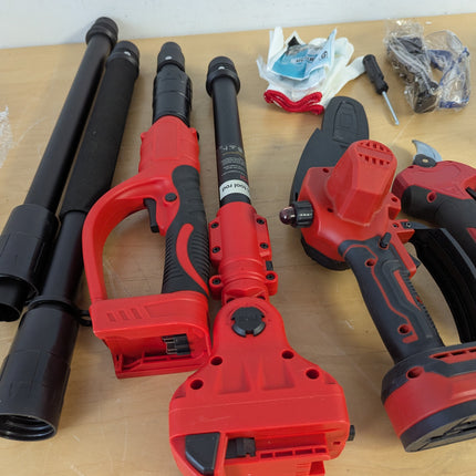(Tool Only) 8 Inch Mini Chainsaw with Extension Pole for Milwaukee 18V