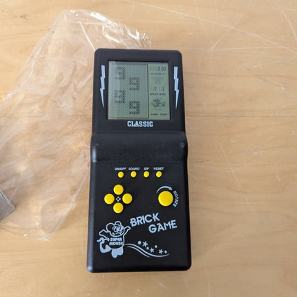 1 Pcs Brick Game Console Large Screen Handheld Games Electronic Games Build in 2