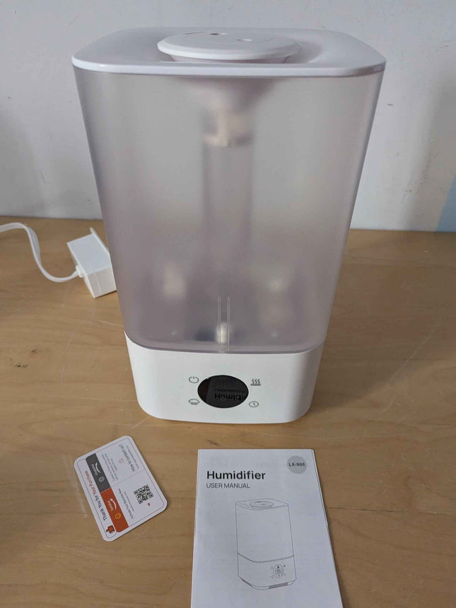 PKBD 6L Humidifier for Bedroom Large Room Home, 800ft² Wide Coverage, 26dB Quiet