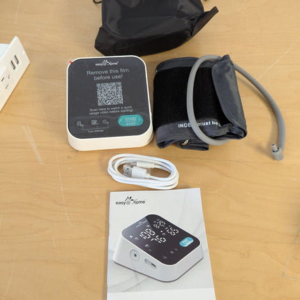 Bluetooth Blood Pressure Machine for Home Use – Easy@Home Smart BP Monitor with