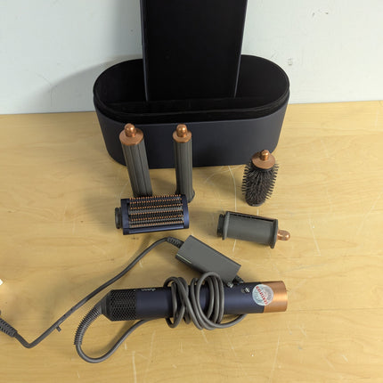 Dyson Airwrap™ Multi-Styler Long Complete for Long Hair, Blue/Copper, 5 Attachments (No Firm Brush)