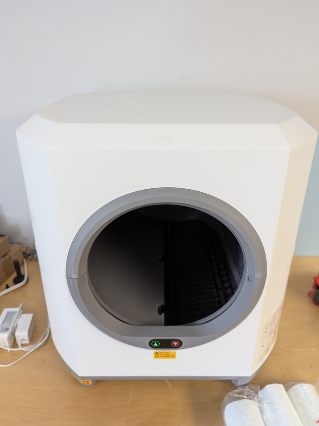 Automatic Cat Litter Box Ellenpent Self-Cleaning Litter Box with APP Control and