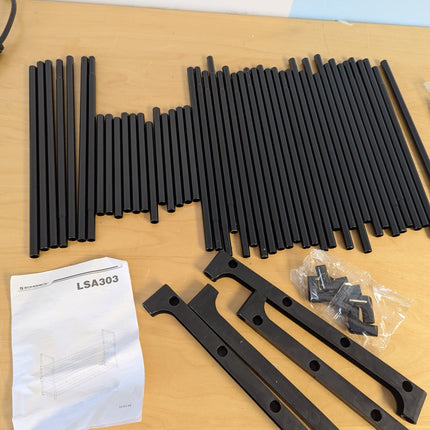 SONGMICS Shoe Rack, 2-Tier Shoe Organizer, Sturdy Storage Shelf, Upright or Upsi