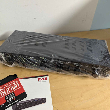 Pyle 6 Zone Channel Speaker Switch Selector Volume Control Switch Box Hub Distri