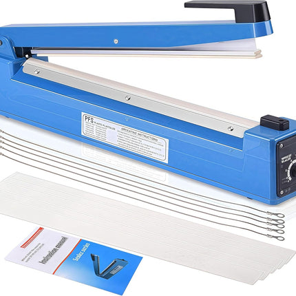 INCOMPLETE Apstour 16 inch Impulse Heat Sealer, Manual Bag Sealing Machine, 8-Level Temperature Control (Sealer Only)