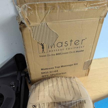 Master Massage Home Mattress Top Massage Kit Adjustable Headrest & Face Cushion