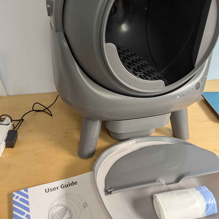 Beokeo Self-Cleaning Litter Box for Multiple Cats, Smart App-Controlled with Hea