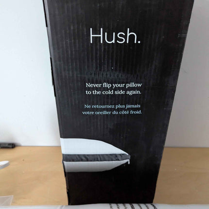 Hush Hybrid Cooling Pillow | Adjustable Loft Memory Foam + Vegan Down | Iced Bam