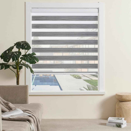 JIANGPIN TEXTILE Cordless Zebra Blinds Window Blind Zebra Shade Blinds for Windo