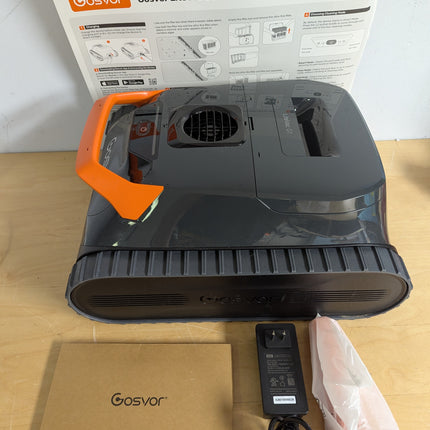 Gosvor LiteVac G1 Pool Vacuum Robot (2026), Wall, Waterline & Platform Cleaning, 200 Min Runtime, App Control, 15.2 lb