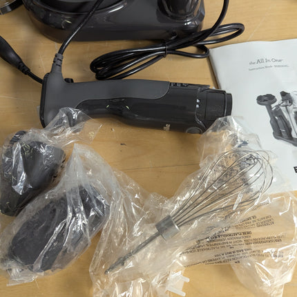 Breville the All in One Immersion Blender BSB530XL, Silver & Black