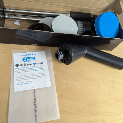 Leebein Electric Spin Scrubber, 2025 New Cordless Cleaning Brush Bathroom