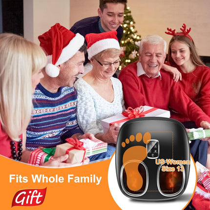 (Purple) Kainsati Shiatsu Foot Massager with Heat Feet Massager for Plantar Fasc