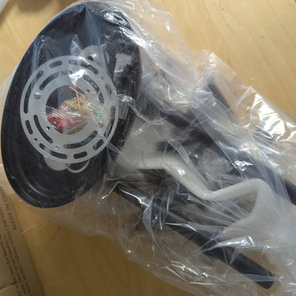 KEESFU 4-Light Track Lighting Kit,Black Semi Flush Mount Ceiling Light with 4 Ro