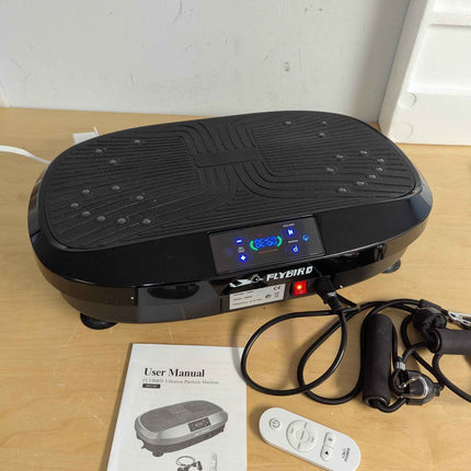 FLYBIRD Vibration Plate Exercise Machine, Adjustable Speed High Intensity Vibrat