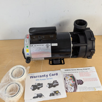 LINGXIAO LX 4HP 2-Speed Hot Tub Spa Pump, 220-240V, 2 Inch Ports