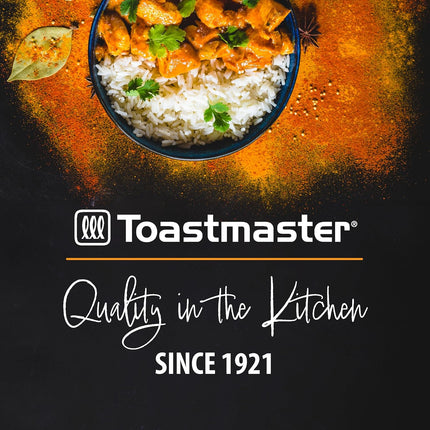 Toastmaster Electric Rice Cooker - Large Capacity for Soups, Oatmeal & More - Au