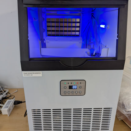 (Slightly Bent) Zomagas 90 LBS/24H Commercial Ice Maker Machine, Undercounter