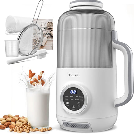 10-in-1 Nut Milk Maker, Electric Bean and Nut Milk Machine, 40oz Soy Milk Maker